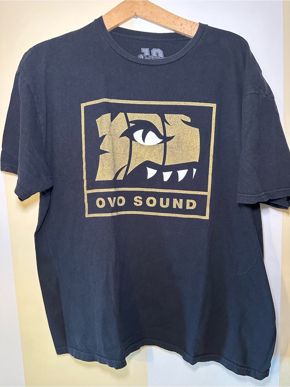 OVO x Toronto Raptors 10th Anniversary T-Shirt XL Black Drake OVO Sound